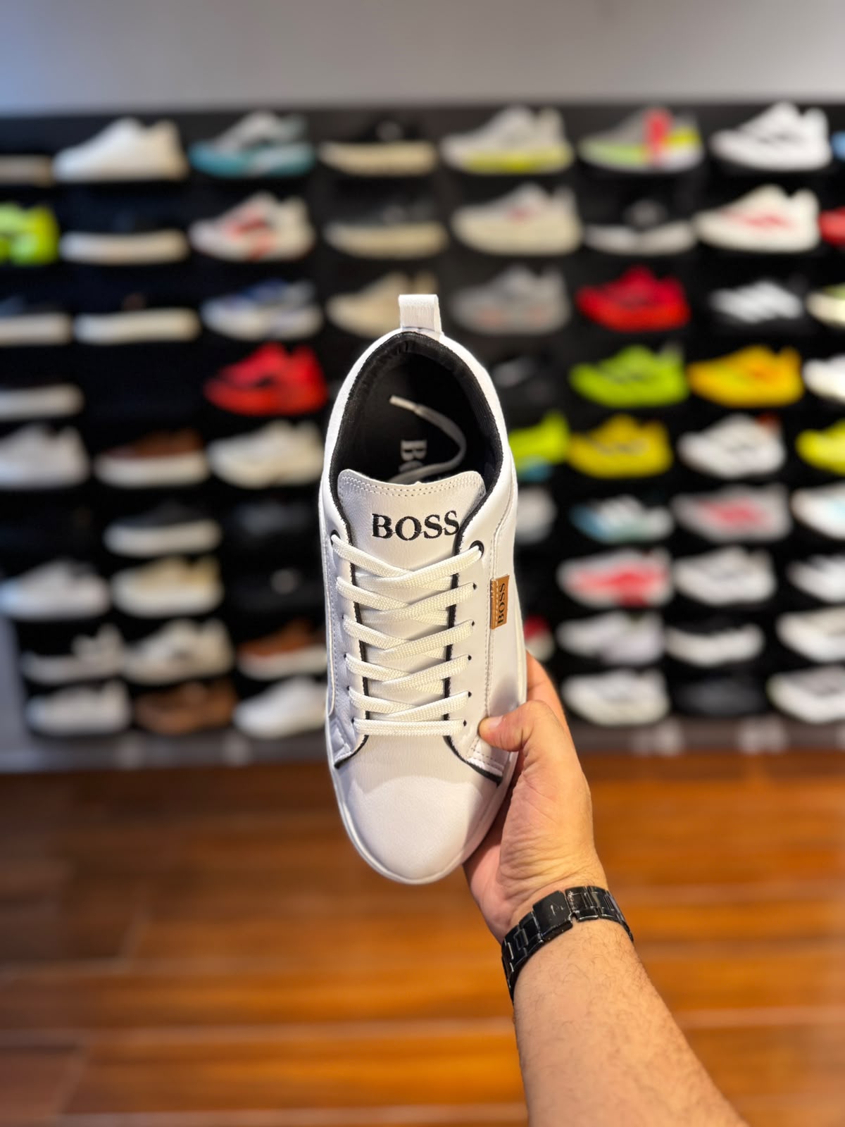 Sneakers Hugo Boss nacional  branco