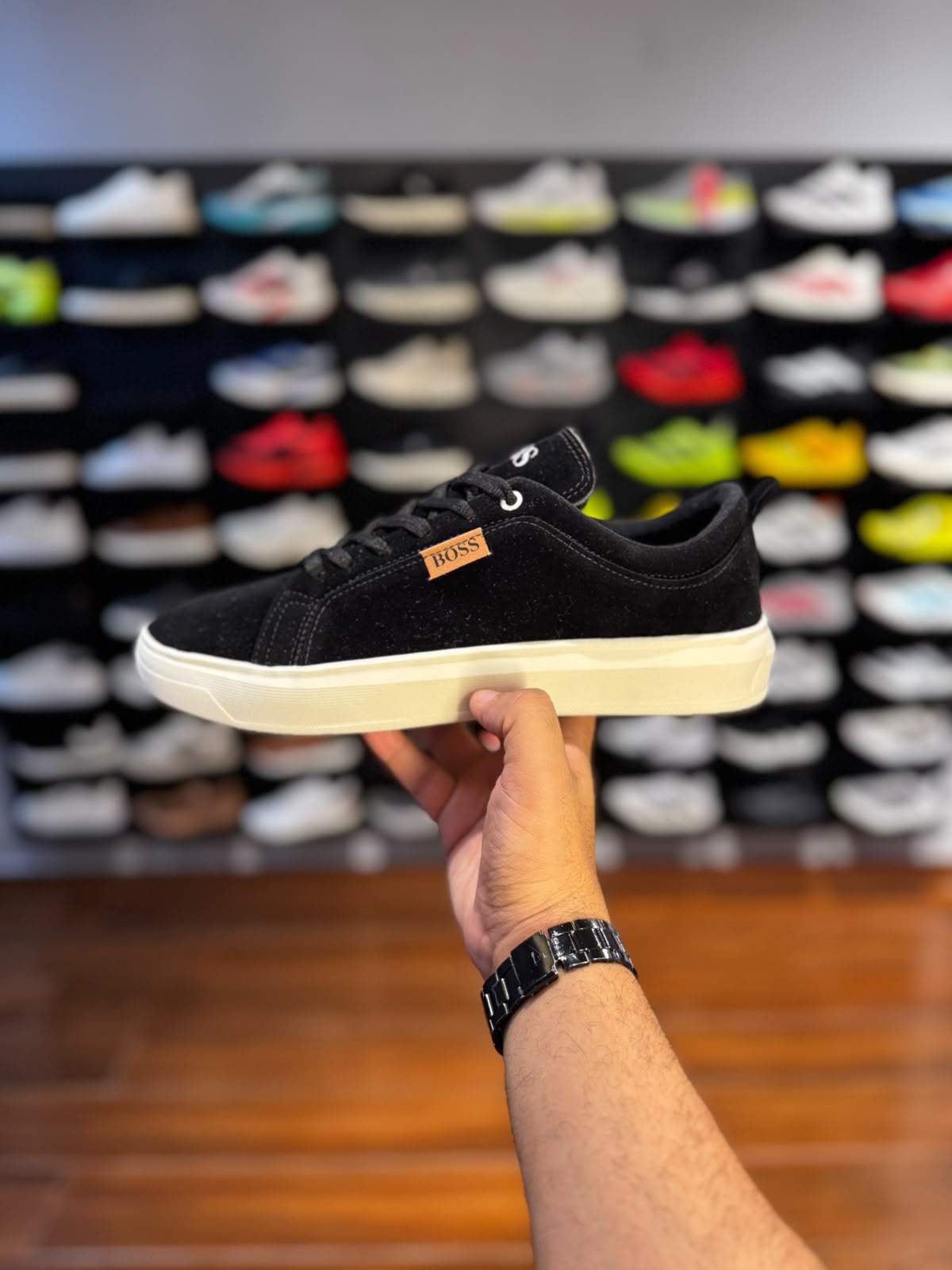Sneakers Hugo Boss nacional  preto