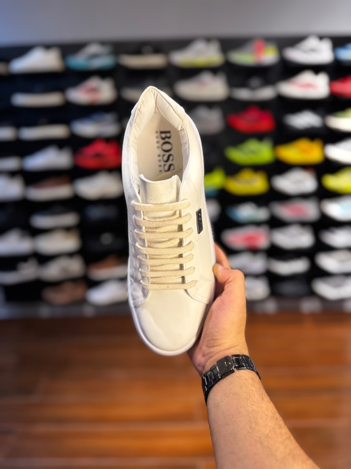Sneaker Hugo Boss linha Luxo