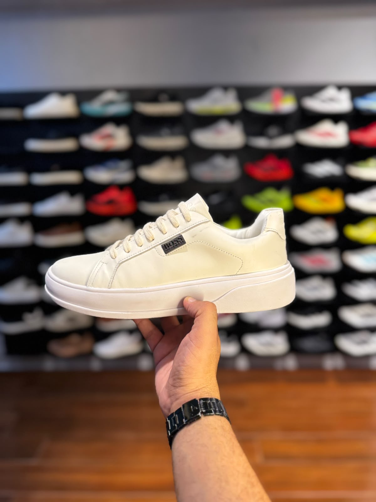 Sneaker Hugo Boss linha Luxo