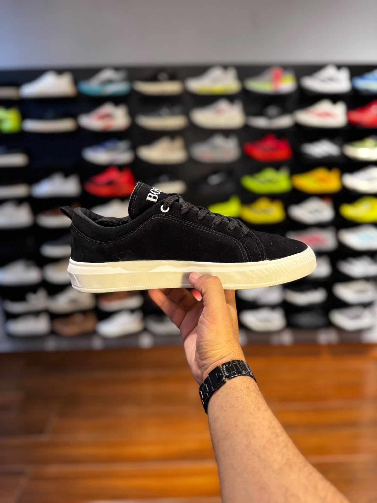 Sneakers Hugo Boss nacional  preto