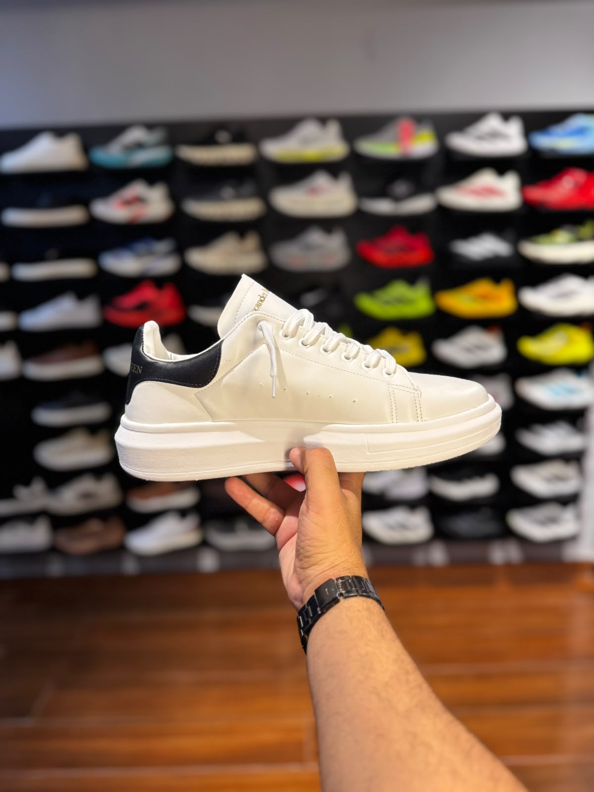 Alexander Macqueen branco/ preto linha luxo