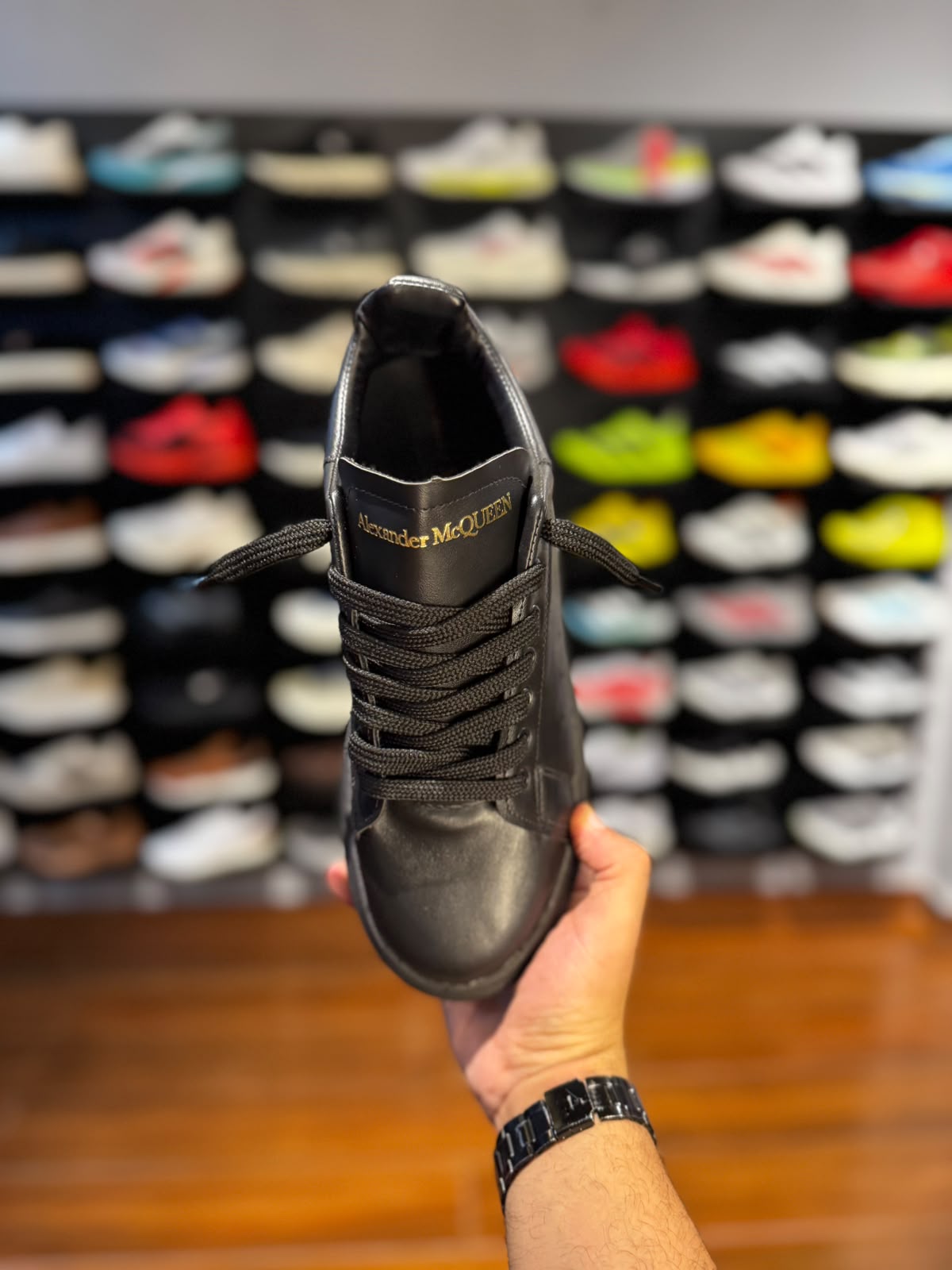 Alexander Macqueen preto/linha luxo