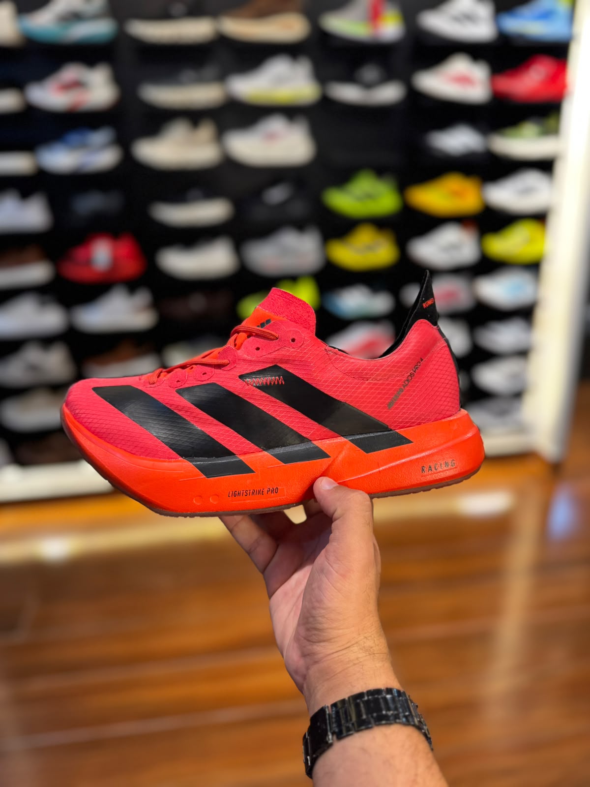Adizero adios pro 4 /1.0 vermelho