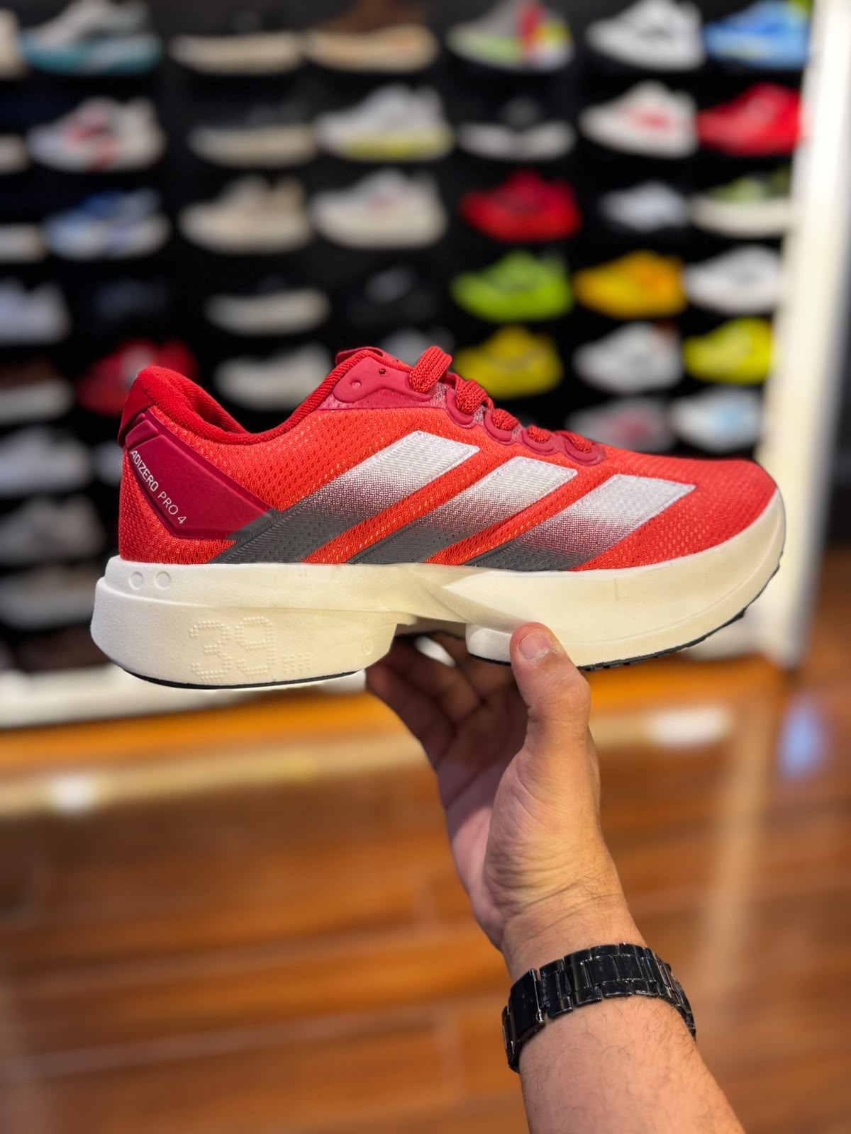Adidas adios pro 4 nacional vermelho